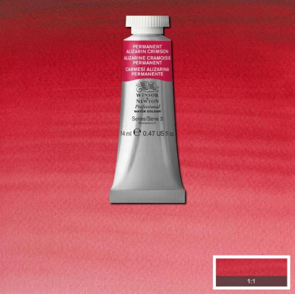Winsor & Newton Professional Watercolour Paint S3 Perm Alzarin Crimson