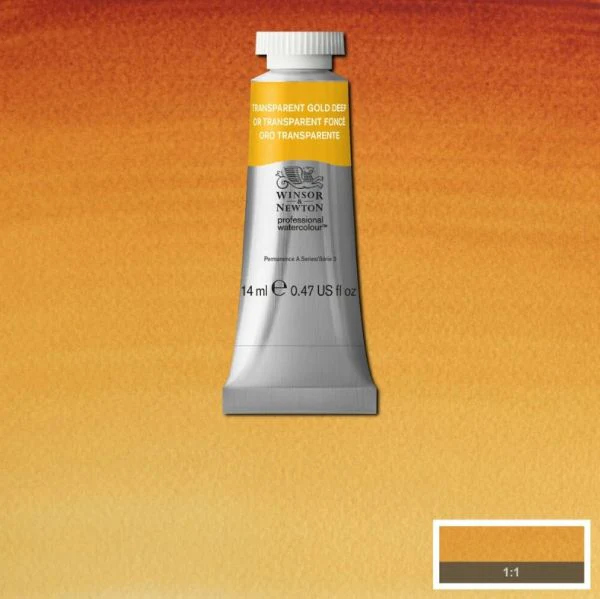 Winsor & Newton Professional Watercolour Paint S3 Quinacridone Gold
