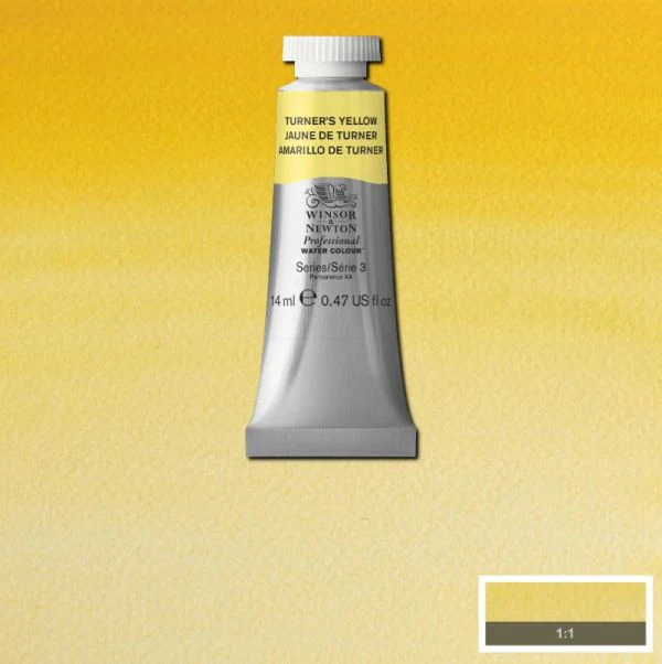 Winsor & Newton Professional Watercolour Paint S3 Turners Yellow