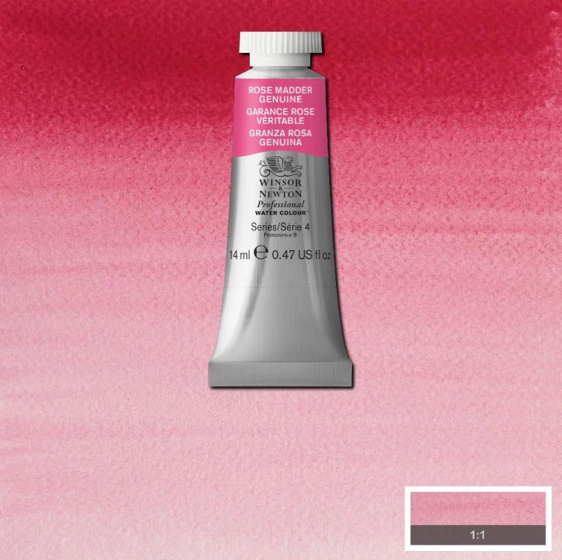 Winsor & Newton Professional Watercolour Paint S4 Rose Madder Genuine