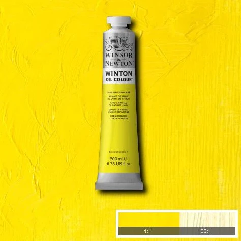 Winsor & Newton Winton Oil Paint Cadmium Lemon Hue