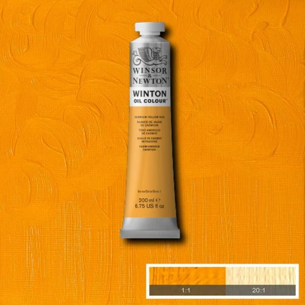 Winsor & Newton Winton Oil Paint Cadmium Yellow Hue - Image 2
