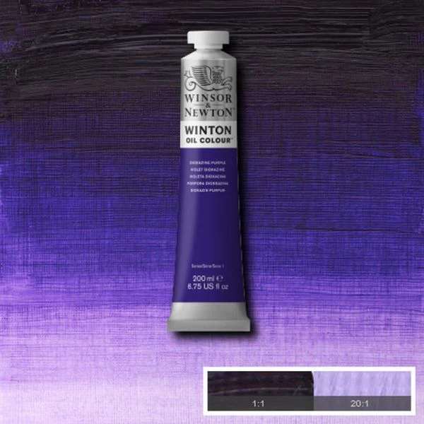 Winsor & Newton Winton Oil Paint Dioxazine Purple - Image 2