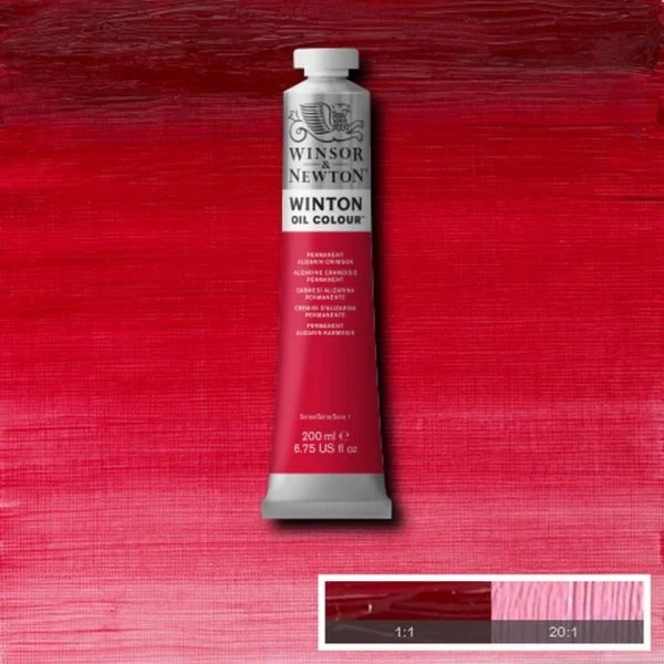 Winsor & Newton Winton Oil Paint Permanent Alizarin Crimsom