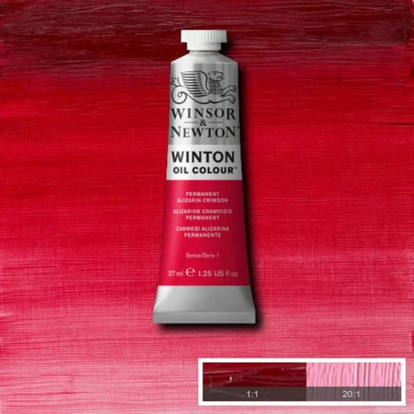 Winsor & Newton Winton Oil Paint Permanent Alizarin Crimson