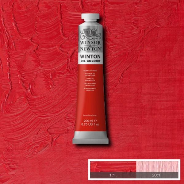 Winsor & Newton Winton Oil Paint Vermilion Hue - Image 2