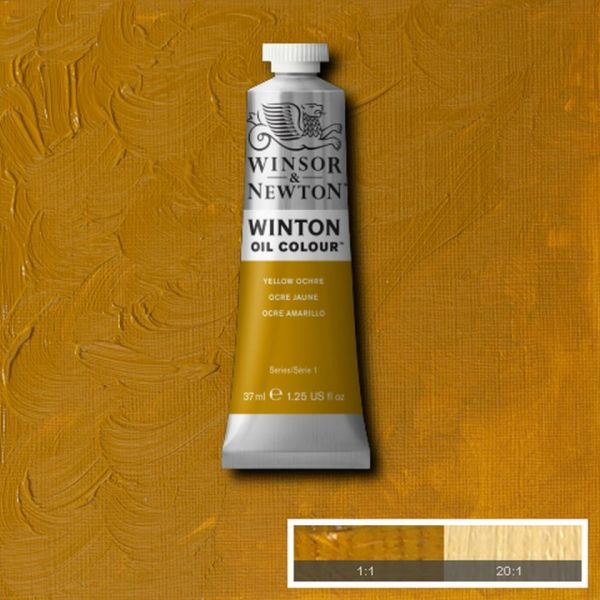 Winsor & Newton Winton Oil Paint Yellow Ochre