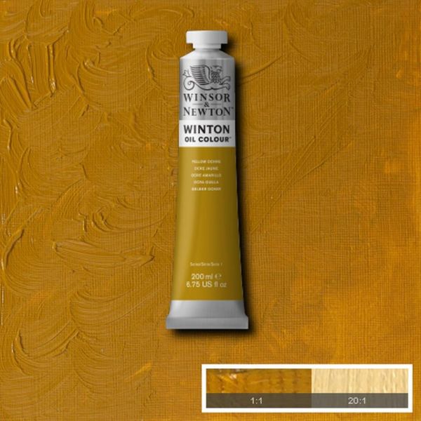 Winsor & Newton Winton Oil Paint Yellow Ochre - Image 2